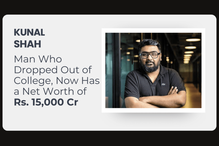 Meet Man Who Dropped Out of College, Now Has a Net Worth of Rs. 15,000 ...