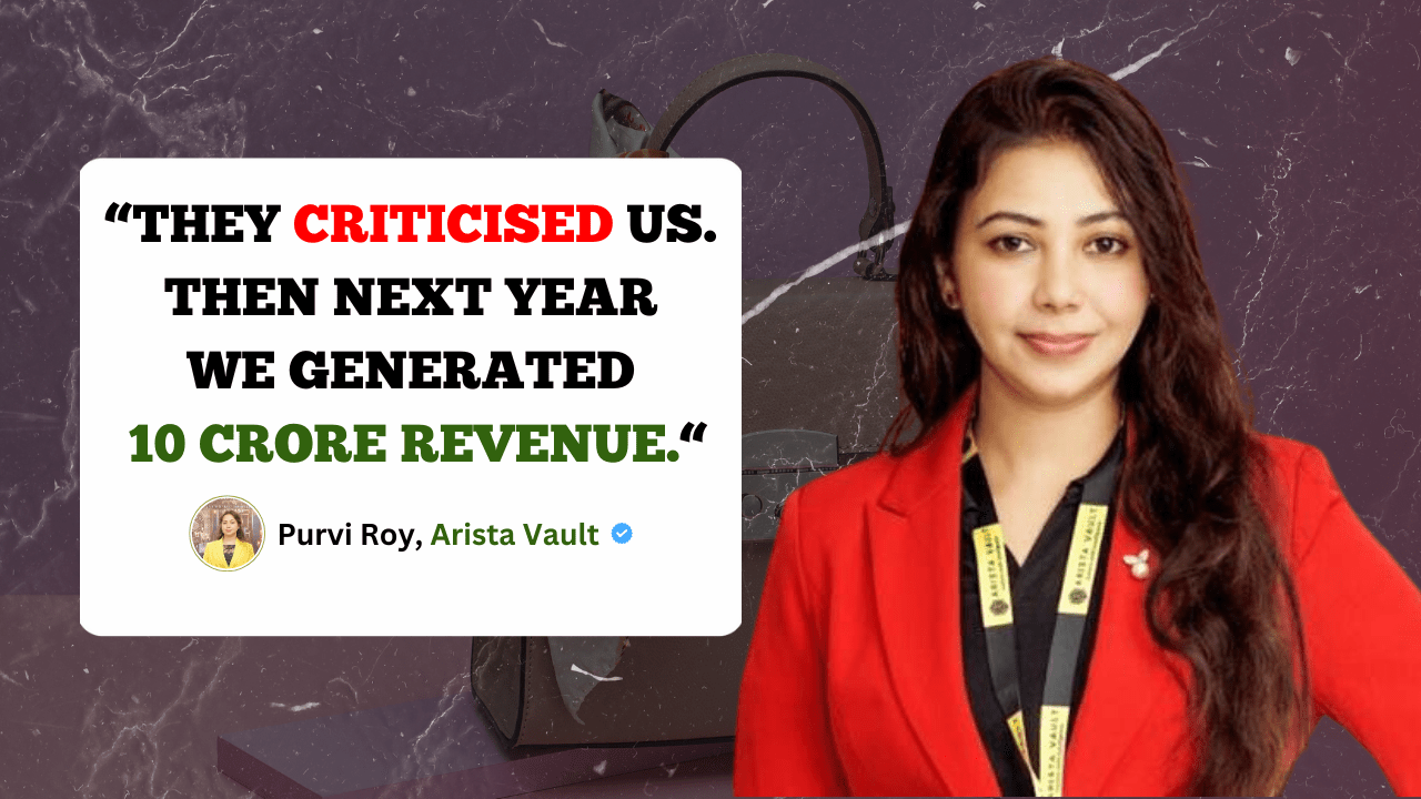 Purvi Roy is Building Smart Luggage into a 400 Crore Shark Tank Brand