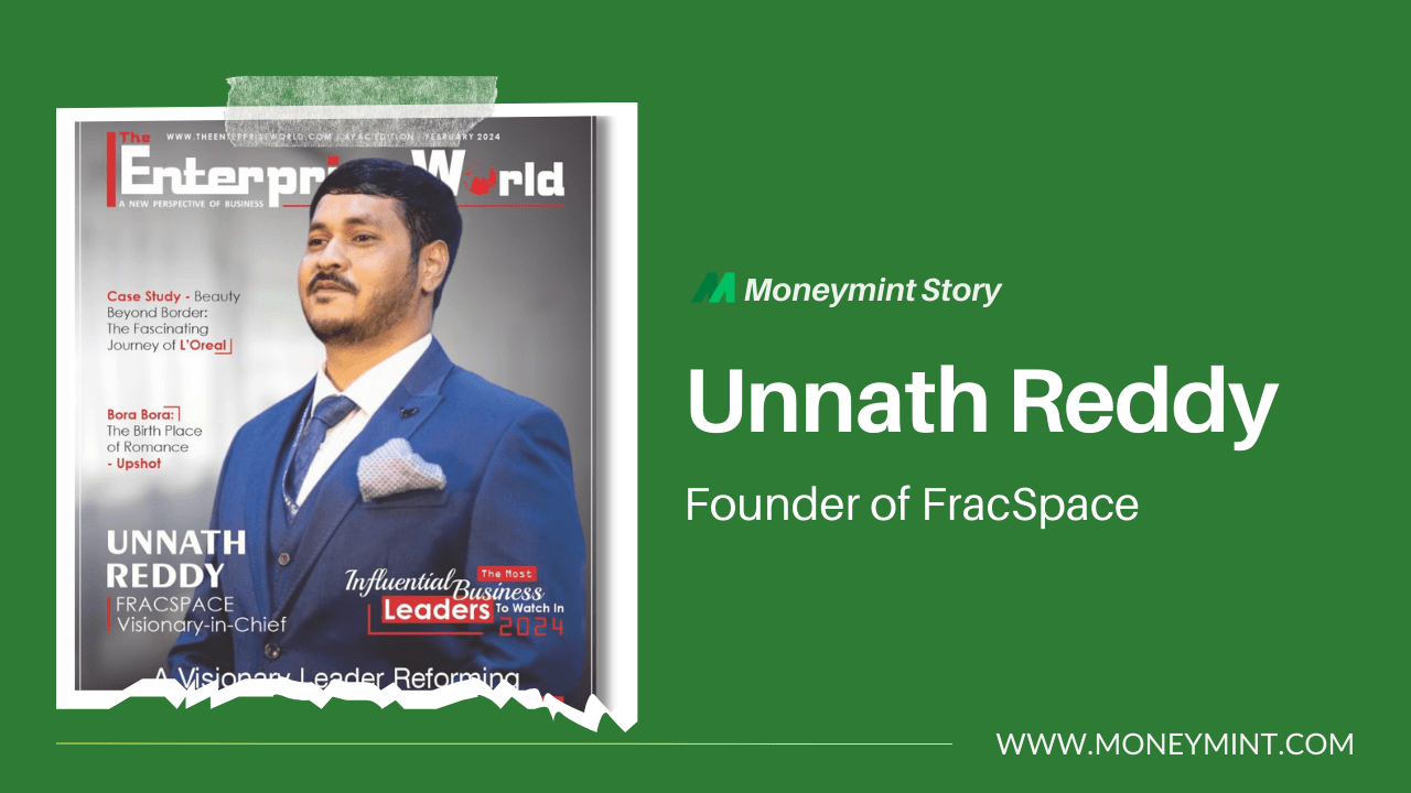 FracSpace Founder Unnath Reddy