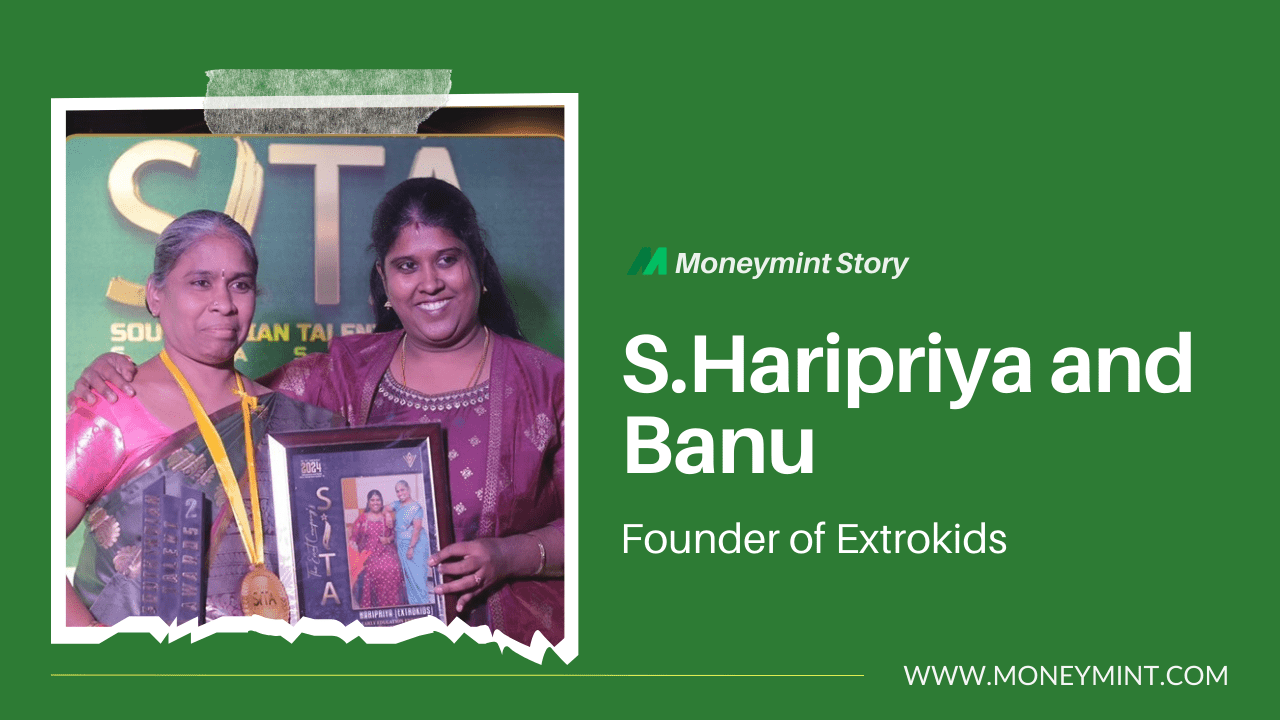 Extrokids founder S. Haripriya and her mother Banu