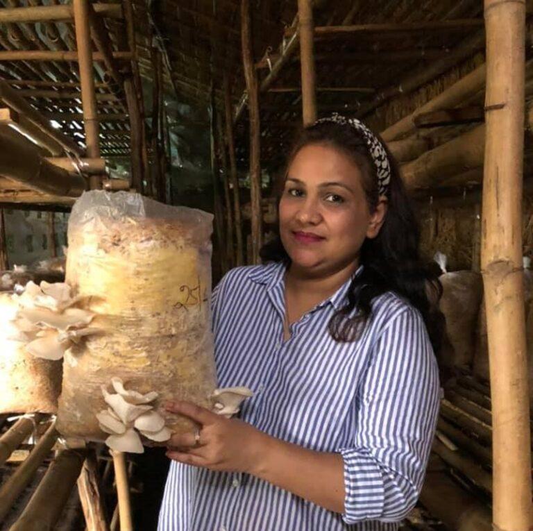 Satinder Singh Rawat's mushroom farming