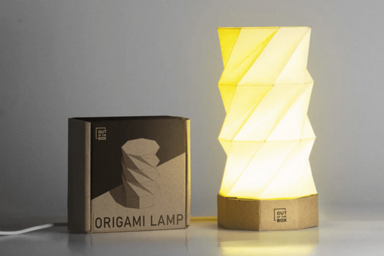 origami lamp by out of the box