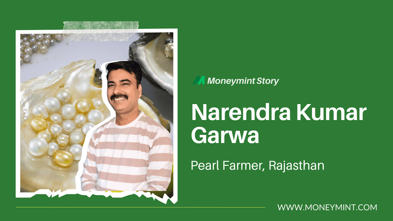 Narendra Garwa Pearl Farmer: Rs 14 Lakh Annual Profit from Pearl Farming in Rajasthan