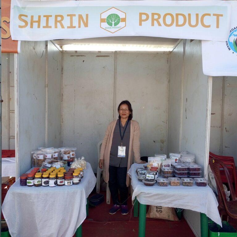 Shirin Products by Yangmila Zimik at exhibition