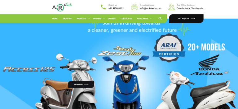 How Sivasankari's AR4 Tech Made ₹1.67 Cr While Converting Gas Vehicles to EVs AR4 Tech by Sivasankari T P