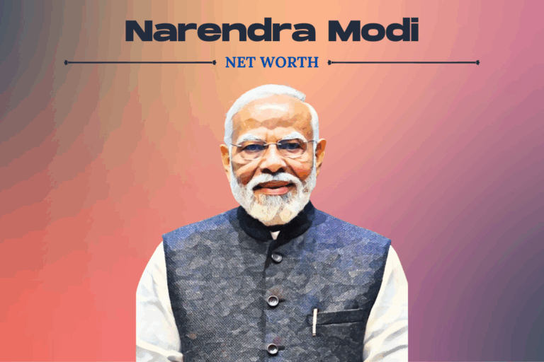 narendra modi net worth