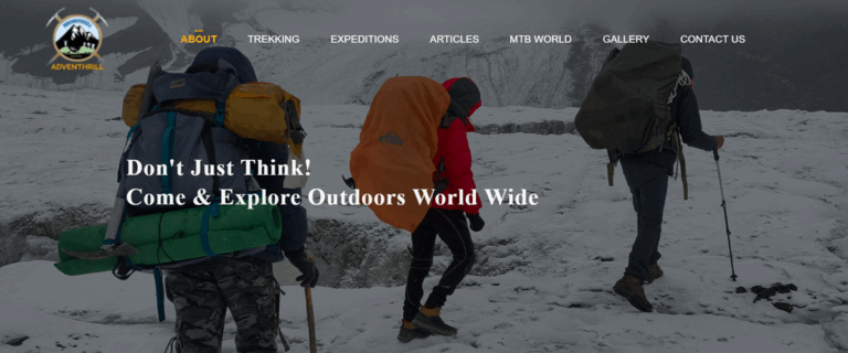 This Banker Left His Job to Pursue His Dream for Adventure AdvenThrill by Vijay Pratap Singh