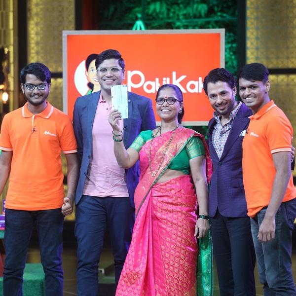 Patil Kaki's team at shark tank