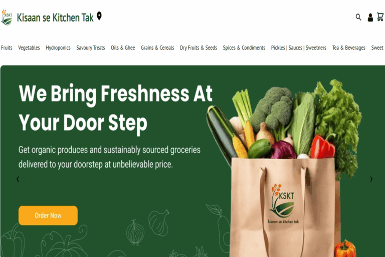 A Former Sales Head Aims for ₹100 ARR With His Startup Kisaan Se Kitchen Tak KSKT AgroMart by Santosh Srivastava