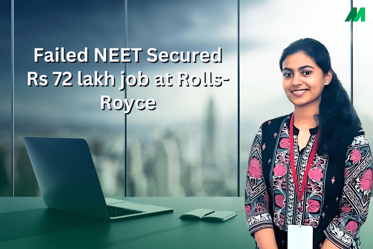 Karnataka Student 20 Lands Rs 72 Lakh Job at Rolls-Royce After Failing NEET