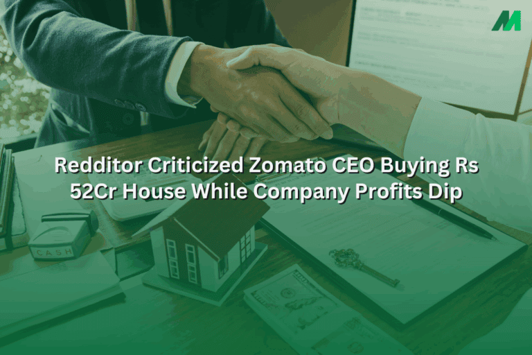 Zomato CEO Buying Rs 52Cr Palace While Profits Dip: Redditor Slams India’s Startup Culture