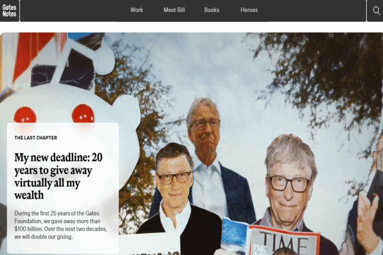 Bill Gates Net worth giving away his wealth in 20 years