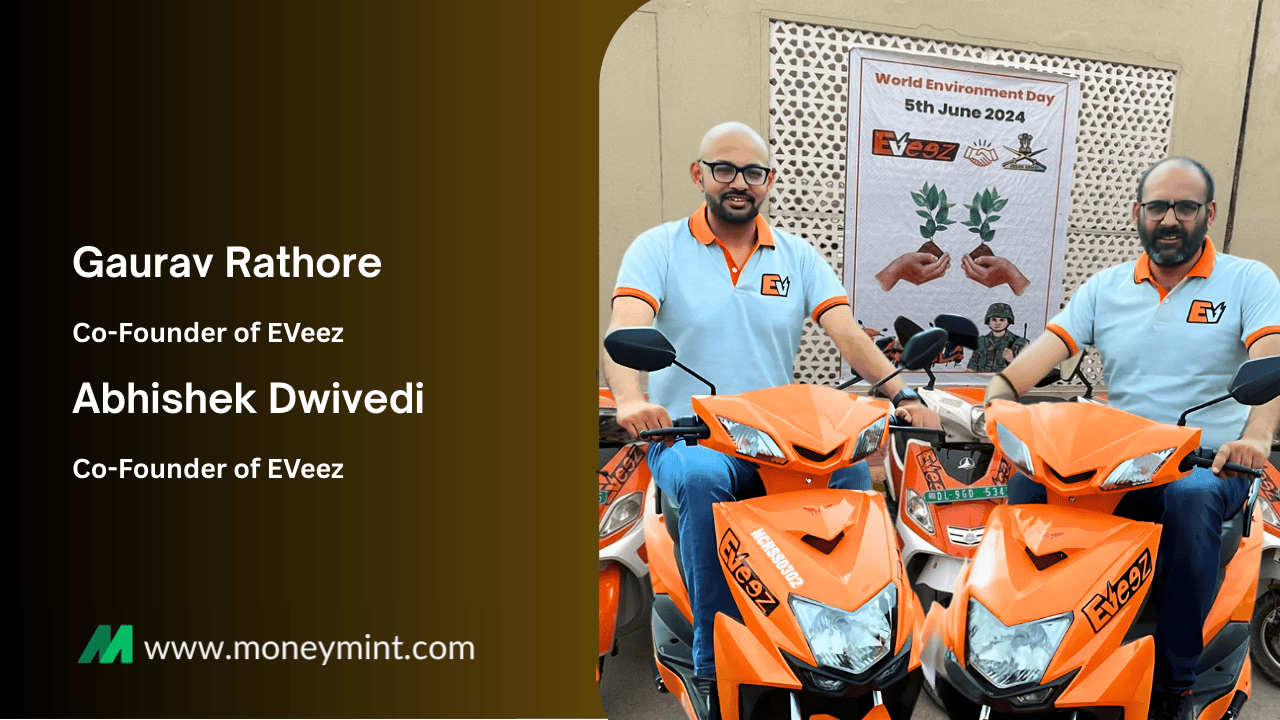 How at ₹1,100 a Week, EVeez Is Giving India’s Gig Workers Wheels and Freedom E-mobility platform EVeez by Gaurav and Abhishek