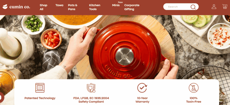Cumin Co. Clocks ₹1 Cr with Enamel Coated Cookware India