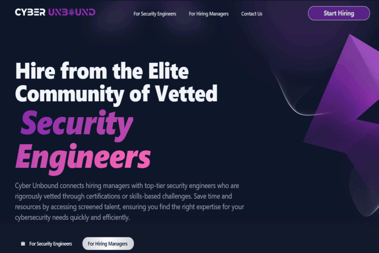 How a 21-Year-Old Built Cyber Unbound AI-powered cybersecurity talent platform